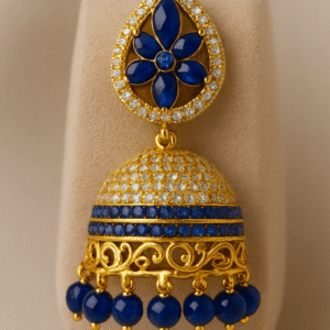 Royal Blue Jhumka